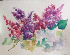 Spring Watercolor $200 12x15